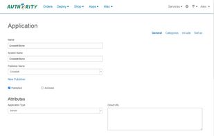 Crossbill Authority application editions