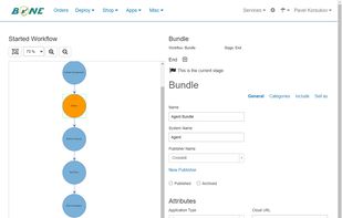 Crossbill Bone started workflow
