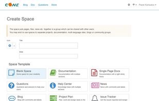 Crossbill Cone create space from a template