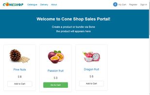 Crossbill ConeShop shop catalogue