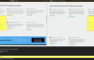 See side-by-side comparisons of historical regressions, or against different browsers.