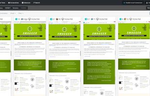 Take automated screenshots of multiple browsers all at once.