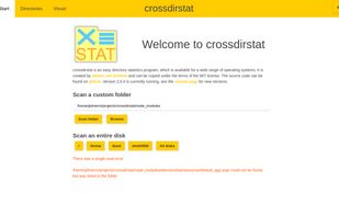 crossdirstat screenshot 3