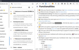 Crossnote screenshot 1