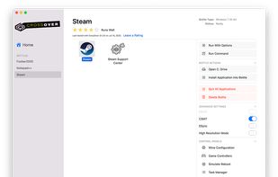 CrossOver screenshot 1