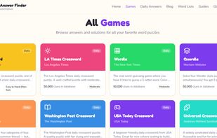 Crossword Answer Finder screenshot 1