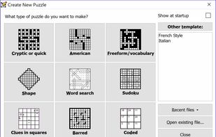 Crossword Compiler screenshot 1