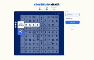 Editing a clue's wording to fit your own puzzle.