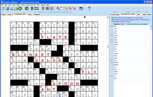 Crossword Weaver screenshot 1