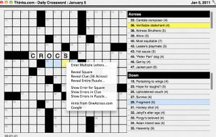 Crosswords screenshot 1