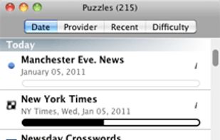 Crosswords screenshot 1