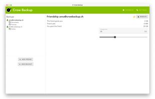 Crow Backup screenshot 2