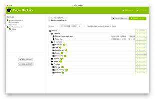 Crow Backup screenshot 1