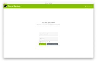 Crow Backup screenshot 1