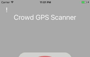 Crowd GPS Scanner screenshot 1