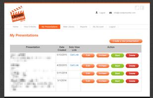 CrowdPresenter screenshot 1