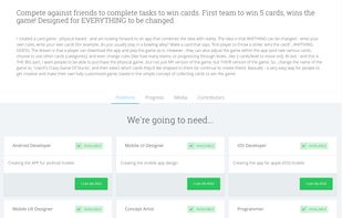 Crowdsourcer.io screenshot 1