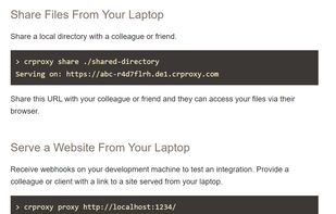 CRProxy screenshot 1