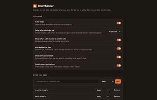 CrumbClear screenshot 2
