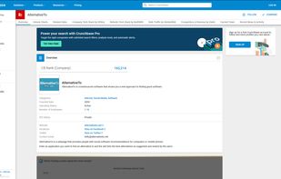 CrunchBase screenshot 1