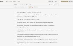 Bible reader