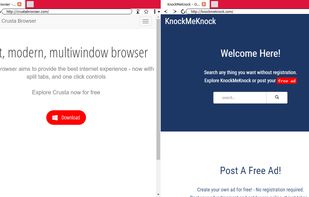 Crusta Browser screenshot 1