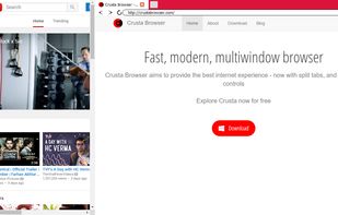 Crusta Browser screenshot 2
