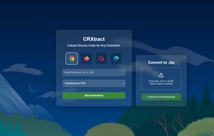 CRXtract screenshot 1