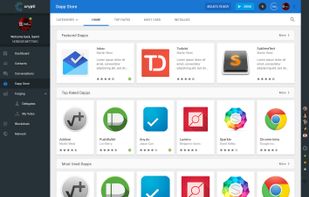 Dapp Store for the decentralized applications.