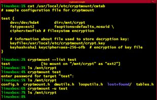 Cryptmount screenshot 1