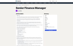 Crypto Jobs screenshot 1