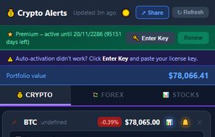 Crypto Price Alert screenshot 1