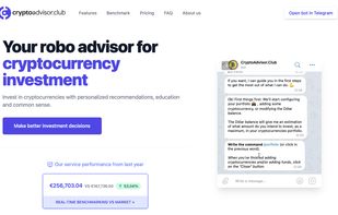 CryptoAdvisor.Club screenshot 1