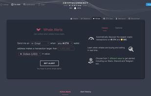 Cryptocurrency Alerting screenshot 2
