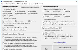 CryptoPrevent screenshot 2