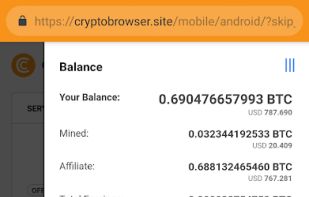 CryptoTab Browser screenshot 2