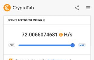 CryptoTab Browser screenshot 1