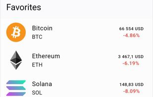 CryptoTracker screenshot 3