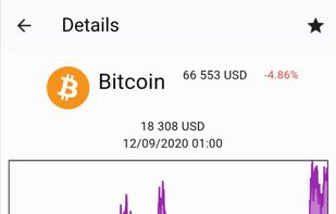 CryptoTracker screenshot 1