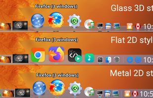 Crystal Dock screenshot 1