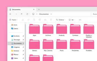Crystal Folders screenshot 1