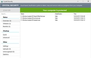 Crystal Security screenshot 1