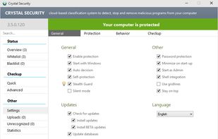 Crystal Security screenshot 2