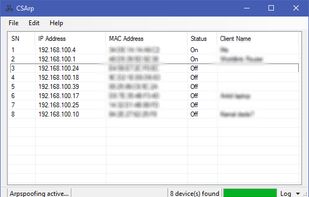 CSArp-Netcut screenshot 1