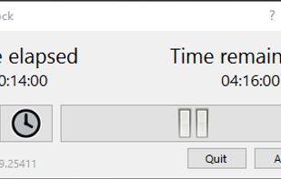 CSClock screenshot 1