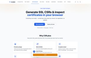 CSR.plus screenshot 1