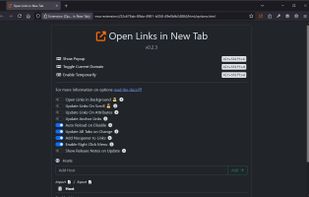 Open Links in New Tab screenshot 2