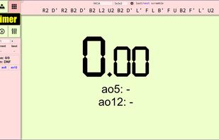 csTimer screenshot 1