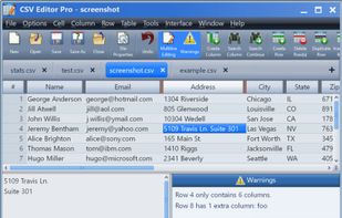 CSV Editor Pro screenshot 1