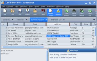 CSV Editor Pro screenshot 1